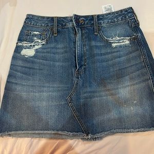 Abercrombie & fitch denim skirt